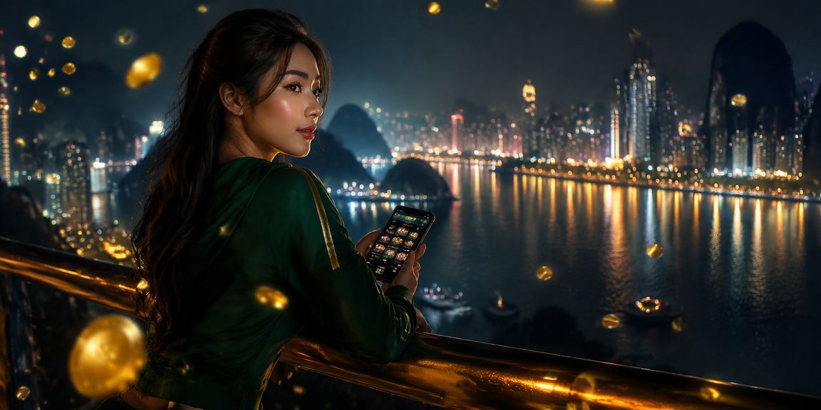 Người dùng đăng nhập tài khoản cá cược trực tuyến tại vịnh Hạ Long