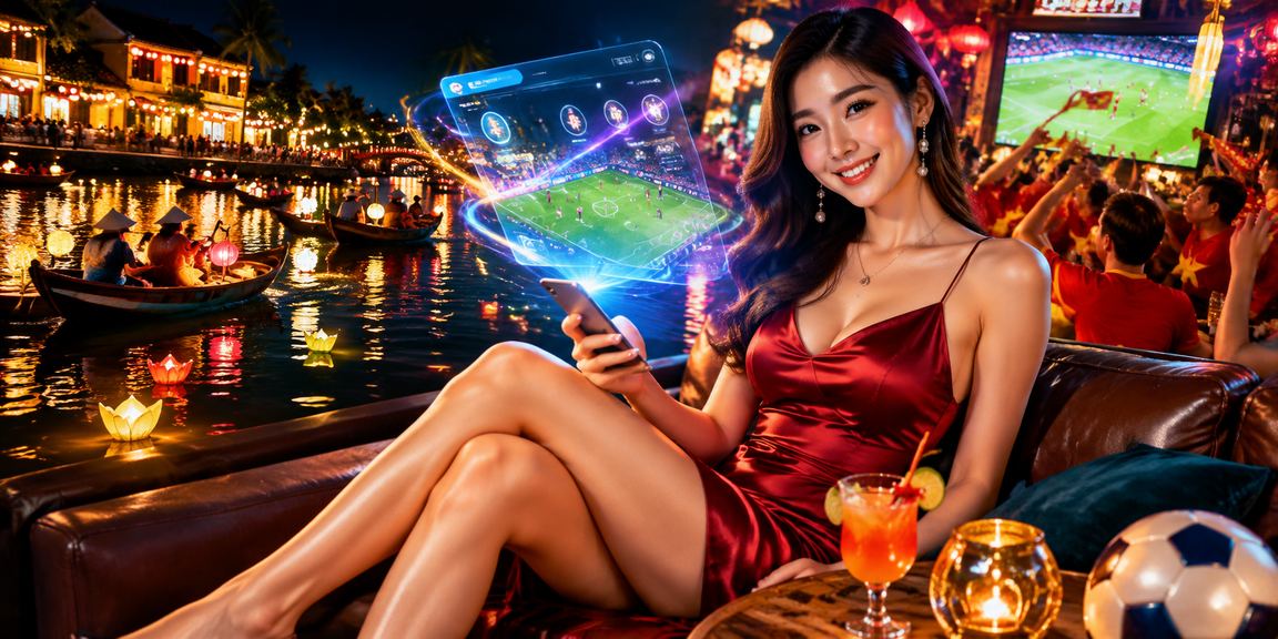 Người dùng trưởng thành thưởng thức trải nghiệm cá cược có trách nhiệm tại Hội An